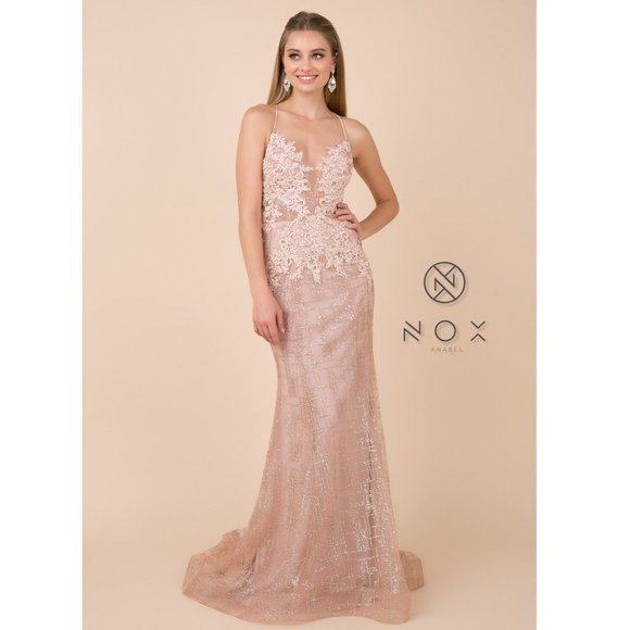 BEAUTIFUL DRESS-R282-ROSEGOLD